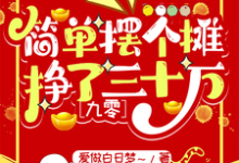 简单摆个摊,挣了三十万【九零】完整版小说,简单摆个摊,挣了三十万【九零】陈柏云姜嘉成-艾米文学